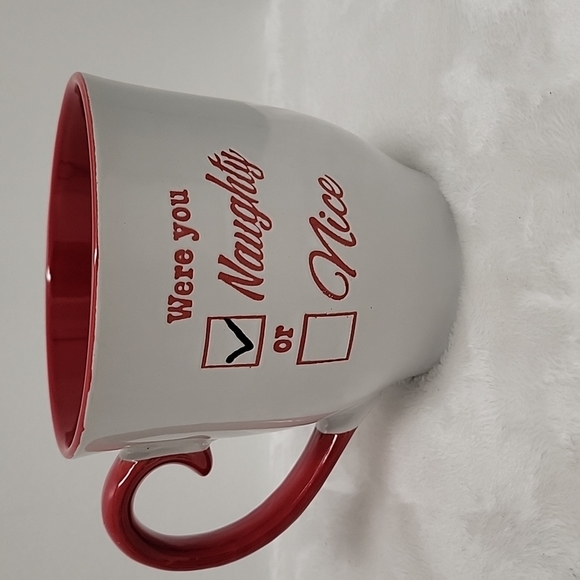 Spectrum Designs Large Christmas Mug "Were you Naughty or Nice" - Picture 3 of 5